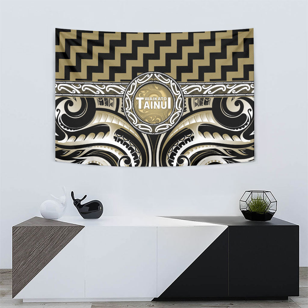Aotearoa Waikato Tainui Tapestry Maori Iwi Poutama Puhoro Tattoo LT14 - Polynesian Pride
