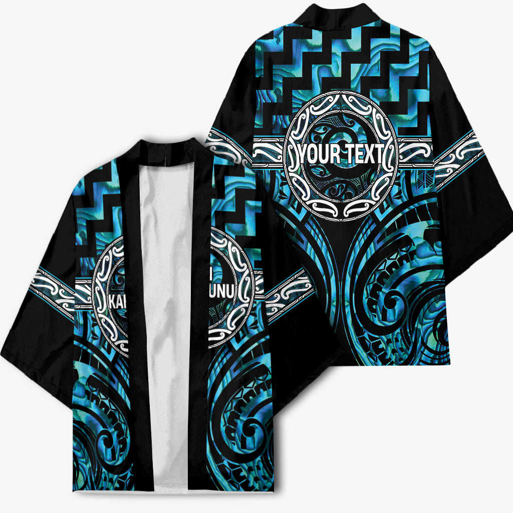 Aotearoa Ngati Kahungunu Personalised Kimono Maori Iwi Poutama Puhoro Tattoo LT14 - Polynesian Pride