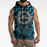 Aotearoa Ngati Kahungunu Personalised Sleeveless Zip Hoodie Maori Iwi Poutama Puhoro Tattoo LT14 - Polynesian Pride