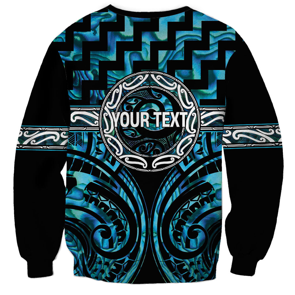 Aotearoa Ngati Kahungunu Personalised Sweatshirt Maori Iwi Poutama Puhoro Tattoo LT14 - Polynesian Pride