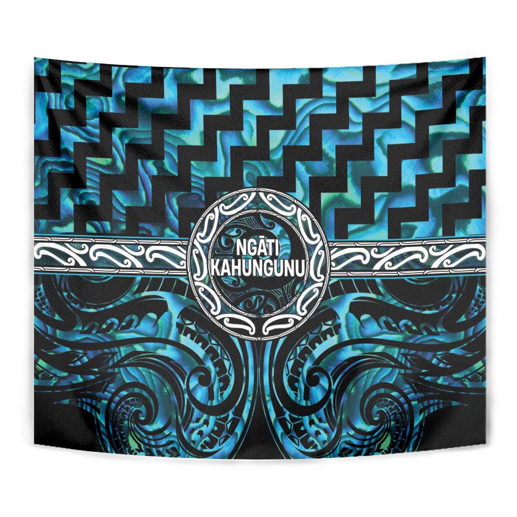 Aotearoa Ngati Kahungunu Tapestry Maori Iwi Poutama Puhoro Tattoo LT14 - Polynesian Pride