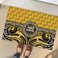 Aotearoa Ngati Whatua Rubber Doormat Maori Iwi Poutama Puhoro Tattoo LT14 - Polynesian Pride
