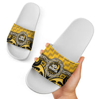 Aotearoa Ngati Whatua Slide Sandals Maori Iwi Poutama Puhoro Tattoo LT14 - Polynesian Pride