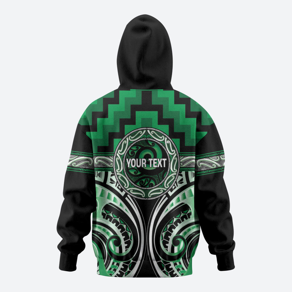 Aotearoa Ngati Maniapoto Personalised Hoodie Maori Iwi Poutama Puhoro Tattoo LT14 - Polynesian Pride