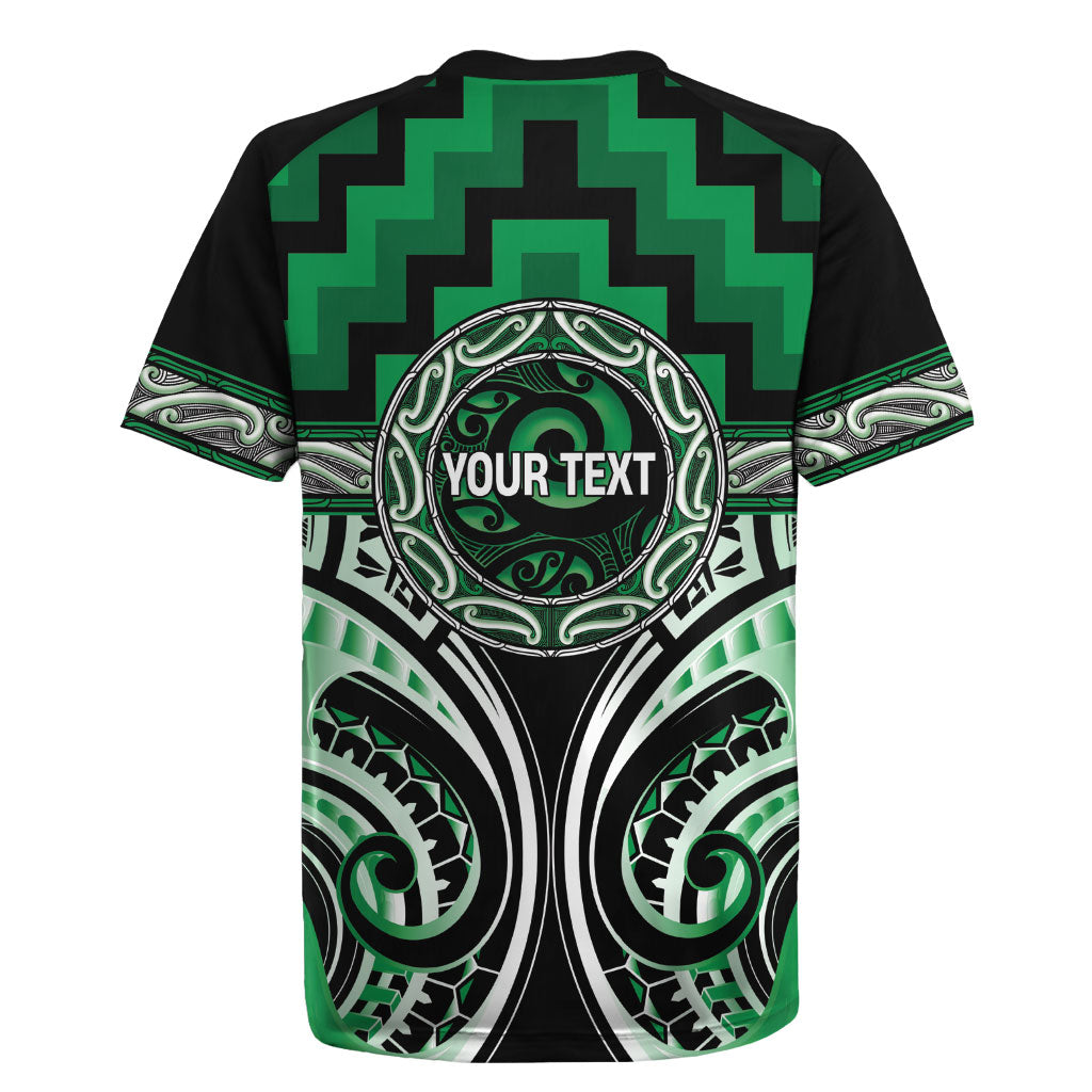 Aotearoa Ngati Maniapoto Personalised Rugby Jersey Maori Iwi Poutama Puhoro Tattoo LT14 - Polynesian Pride