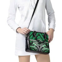 Aotearoa Ngati Maniapoto Shoulder Handbag Maori Iwi Poutama Puhoro Tattoo LT14 - Polynesian Pride