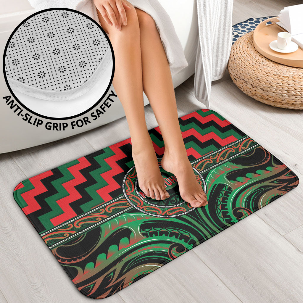 Aotearoa Ngai Tuhoe Bathroom Set Maori Iwi Poutama Puhoro Tattoo LT14 - Polynesian Pride