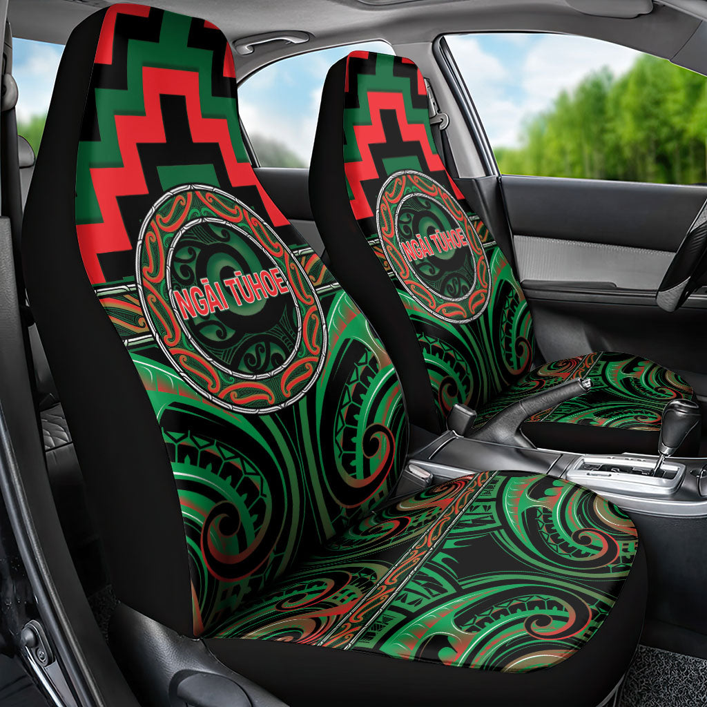 Aotearoa Ngai Tuhoe Car Seat Cover Maori Iwi Poutama Puhoro Tattoo LT14 - Polynesian Pride