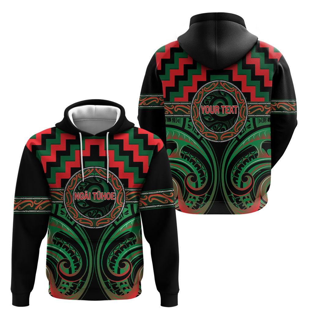 Aotearoa Ngai Tuhoe Personalised Hoodie Maori Iwi Poutama Puhoro Tattoo LT14 - Polynesian Pride