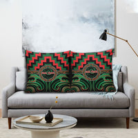 Aotearoa Ngai Tuhoe Pillow Cover Maori Iwi Poutama Puhoro Tattoo LT14 - Polynesian Pride