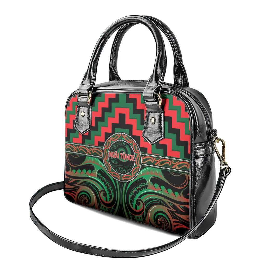 Aotearoa Ngai Tuhoe Shoulder Handbag Maori Iwi Poutama Puhoro Tattoo LT14 - Polynesian Pride