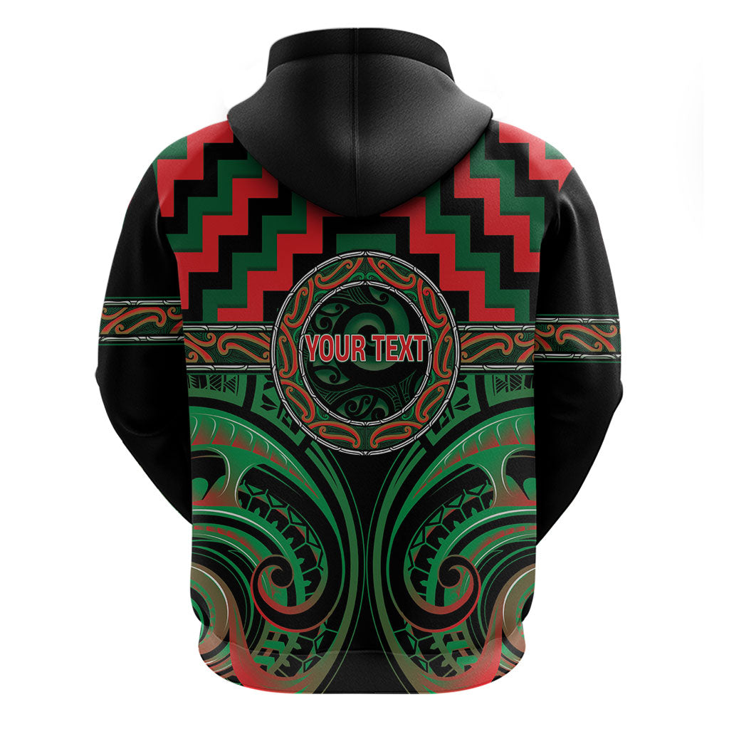 Aotearoa Ngai Tuhoe Personalised Zip Hoodie Maori Iwi Poutama Puhoro Tattoo LT14 - Polynesian Pride