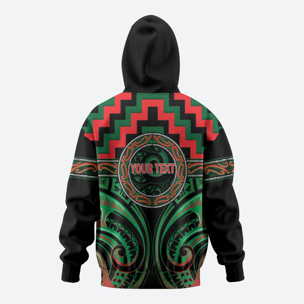 Aotearoa Ngai Tuhoe Personalised Zip Hoodie Maori Iwi Poutama Puhoro Tattoo LT14 - Polynesian Pride