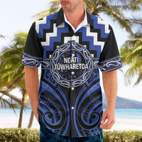 Aotearoa Ngati Tuwharetoa Personalised Hawaiian Shirt Maori Iwi Poutama Puhoro Tattoo LT14 - Polynesian Pride