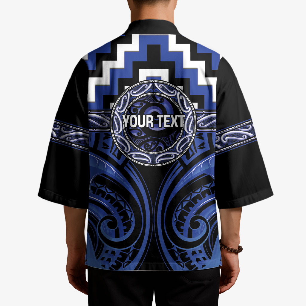 Aotearoa Ngati Tuwharetoa Personalised Kimono Maori Iwi Poutama Puhoro Tattoo LT14 - Polynesian Pride