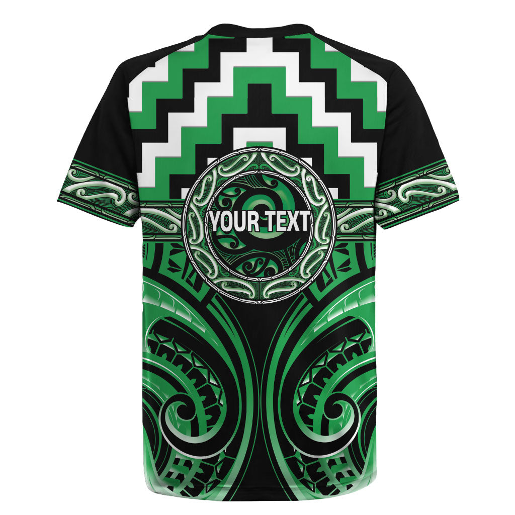 Aotearoa Ngai Tahu Personalised Rugby Jersey Maori Iwi Poutama Puhoro Tattoo LT14 - Polynesian Pride
