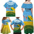 Personalised Malampa Fiji Day Family Matching Off Shoulder Maxi Dress and Hawaiian Shirt 10 October Fijian Tapa Flag Style