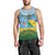 Personalised Malampa Fiji Day Men Tank Top 10 October Fijian Tapa Flag Style