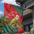 Personalised New Zealand Kakapo Christmas Garden Flag Meri Kirihimete Silver Fern Mix Pohutukawa