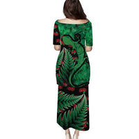 New Zealand Gecko Christmas Puletasi Meri Kirihimete Paua Shell Mix Pohutukawa