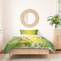 Hawaii Palila Mamane Bedding Set Hawaiian Honeycreeper With Native Flower LT14 - Polynesian Pride