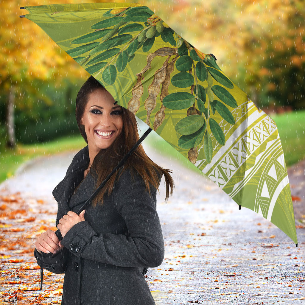 Hawaii Palila Mamane Umbrella Hawaiian Honeycreeper With Native Flower LT14 - Polynesian Pride