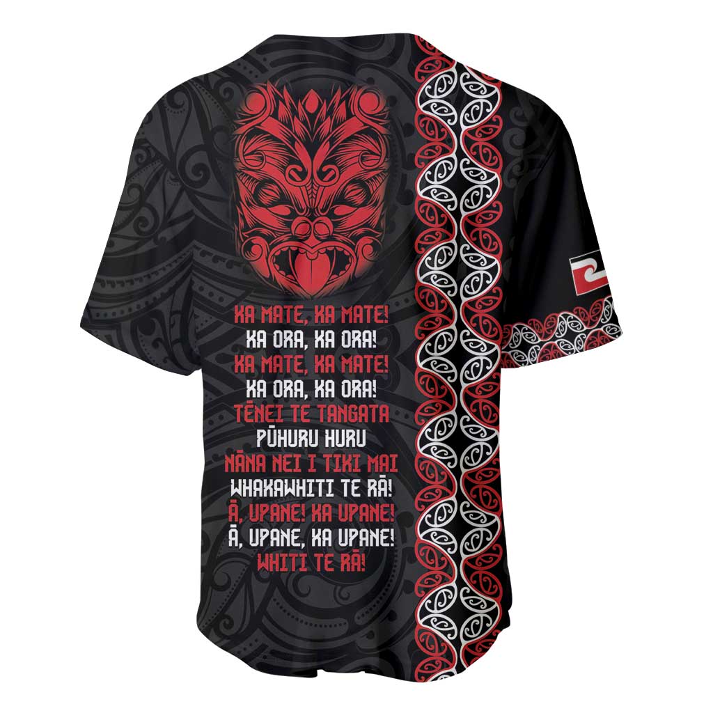 Aotearoa Toitu Te Tiriti Baseball Jersey Honour The Treaty Maori Haka LT14 - Polynesian Pride
