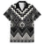 Black Taniko Aotearoa Hawaiian Shirt Niho Taniwha Mix Poutama