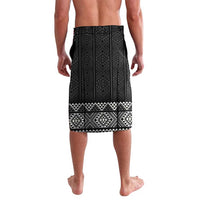 Black Taniko Aotearoa Lavalava Niho Taniwha Mix Poutama LT14