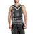 Black Taniko Aotearoa Men Tank Top Niho Taniwha Mix Poutama