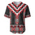 Red Taniko Aotearoa Baseball Jersey Niho Taniwha Mix Poutama