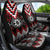 Red Taniko Aotearoa Car Seat Cover Niho Taniwha Mix Poutama