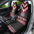 Red Taniko Aotearoa Car Seat Cover Niho Taniwha Mix Poutama