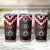 Red Taniko Aotearoa Tumbler Cup Niho Taniwha Mix Poutama