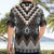 Brown Taniko Aotearoa Hawaiian Shirt Niho Taniwha Mix Poutama