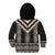 Brown Taniko Aotearoa Kid Hoodie Niho Taniwha Mix Poutama LT14