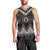 Brown Taniko Aotearoa Men Tank Top Niho Taniwha Mix Poutama