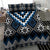 Blue Taniko Aotearoa Bedding Set Niho Taniwha Mix Poutama