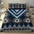 Blue Taniko Aotearoa Bedding Set Niho Taniwha Mix Poutama