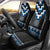 Blue Taniko Aotearoa Car Seat Cover Niho Taniwha Mix Poutama