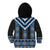 Blue Taniko Aotearoa Kid Hoodie Niho Taniwha Mix Poutama LT14