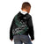 Custom New Zealand Silver Fern Rugby Kid Hoodie Aotearoa Kiwi Maori Pattern