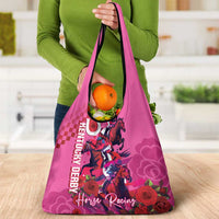 Kentucky Horse Racing Grocery Bag 151st Anniversary With Roses - Pink Version LT14 - Polynesian Pride