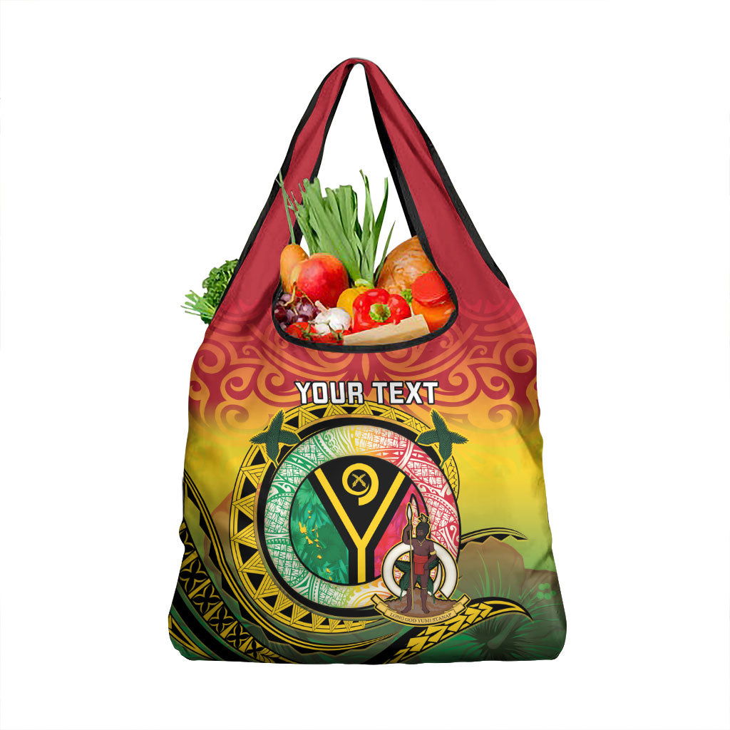 Vanuatu Grocery Bag Yumi 46th Hapi Independens Dei - Reggae Version LT14 1-pack One Size Reggae - Polynesian Pride