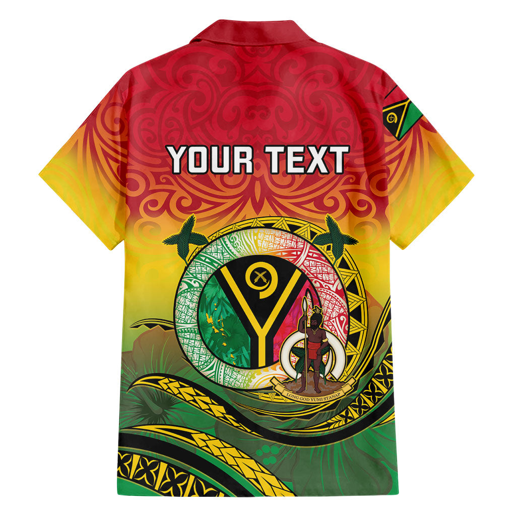 Personalised Vanuatu Hawaiian Shirt Yumi 46th Hapi Independens Dei - Reggae Version LT14 - Polynesian Pride
