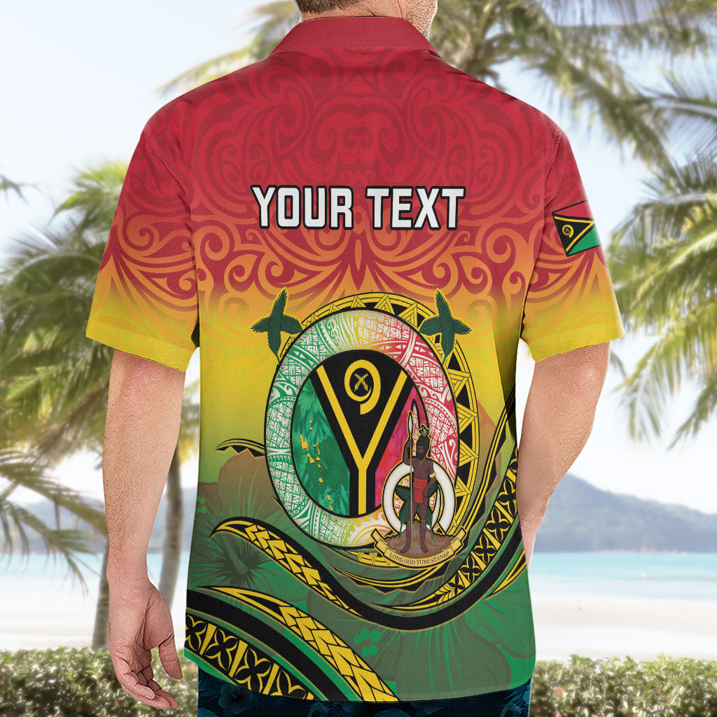 Personalised Vanuatu Hawaiian Shirt Yumi 46th Hapi Independens Dei - Reggae Version LT14 - Polynesian Pride