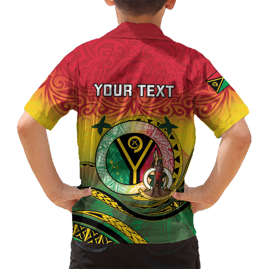 Personalised Vanuatu Hawaiian Shirt Yumi 46th Hapi Independens Dei - Reggae Version LT14 - Polynesian Pride
