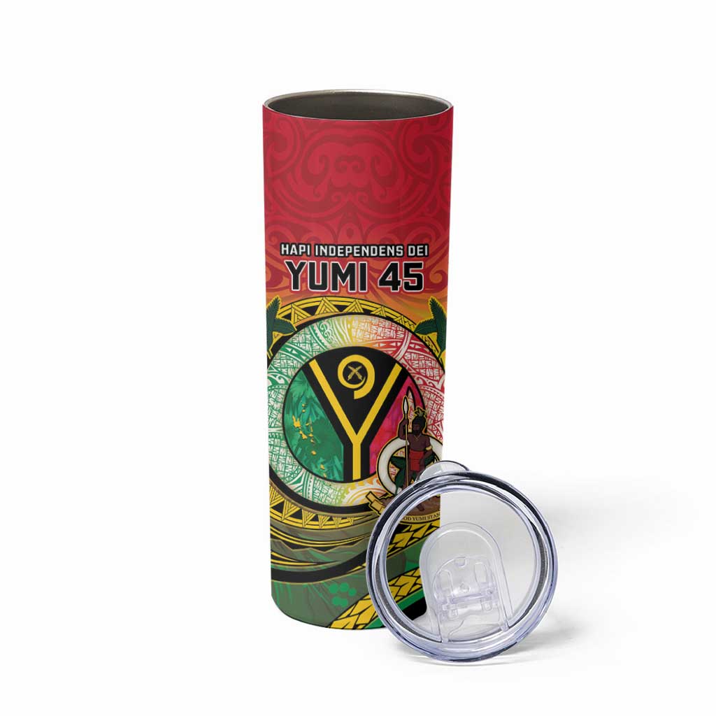 Vanuatu Skinny Tumbler Yumi 45th Hapi Independens Dei - Reggae Version LT14