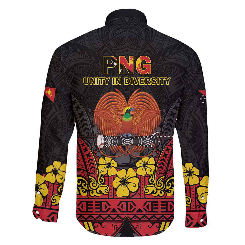Papua New Guinea Independence Day Family Matching Puletasi and Hawaiian Shirt PNG Bird of Paradise 50th Anniversary LT14 - Polynesian Pride