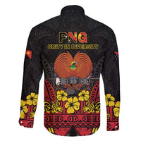 Papua New Guinea Independence Day Family Matching Tank Maxi Dress and Hawaiian Shirt PNG Bird of Paradise 50th Anniversary LT14 - Polynesian Pride